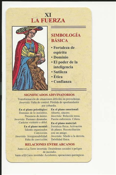 la fuerza tiziana|Los Significados de las Cartas del Tarot